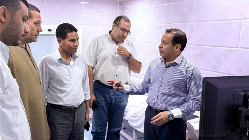 وكيل صحة الأقصر يتابع ميدانيا الخدمات بمستشفى الحميات 