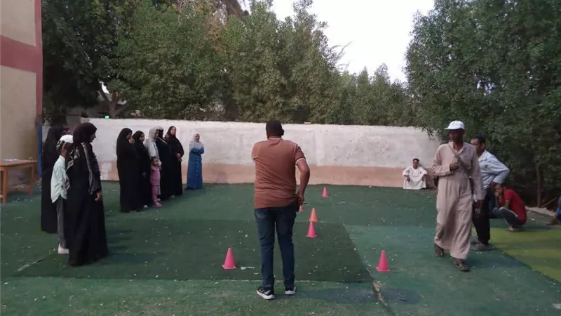 «شباب الأقصر» تنفذ جلسة رياضية لأعضاء أندية السكان بمركز الحلة 