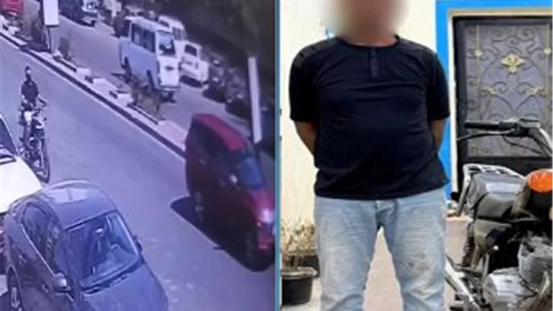 مقطع فيديو كشف المتهم.. القبض على لص الدراجات النارية بأسوان 