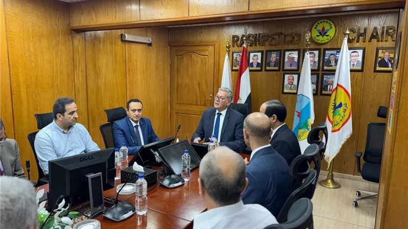 زيارة مفاجئة لوزير البترول لشركة رشيد والبرلس للغاز بالقاهرة