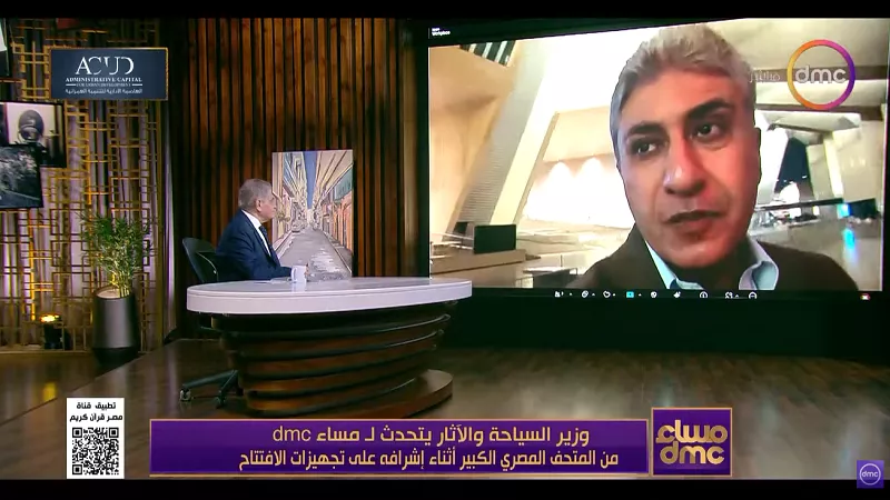 وزير السياحة يمازح أسامة كمال: 