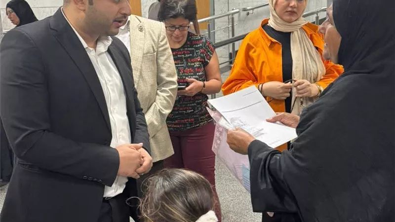  مرور مفاجئ لمدير الرعاية الصحية بالأقصر على مستشفى الكرنك الدولي