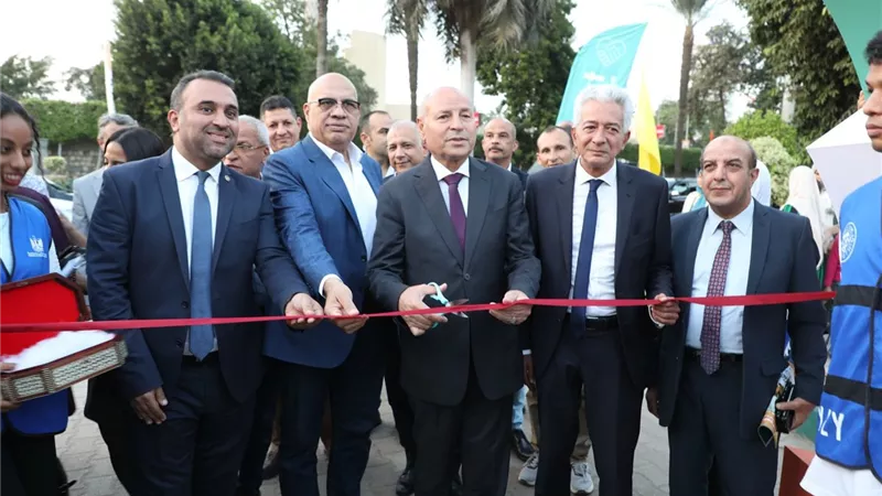 محافظ القاهرة يفتتح مهرجان الجبن المصرى بحديقة الحرية بالزمالك