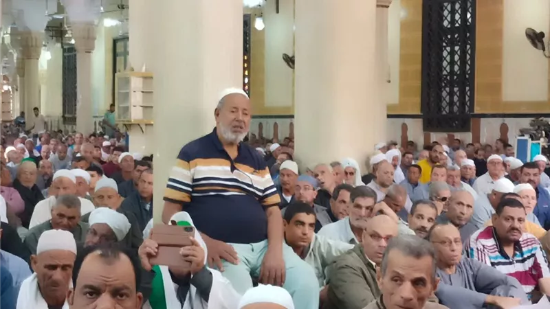 مقارئ الجمهور تزهر مساجد أوقاف  كفر الشيخ نورا وإيمانا 