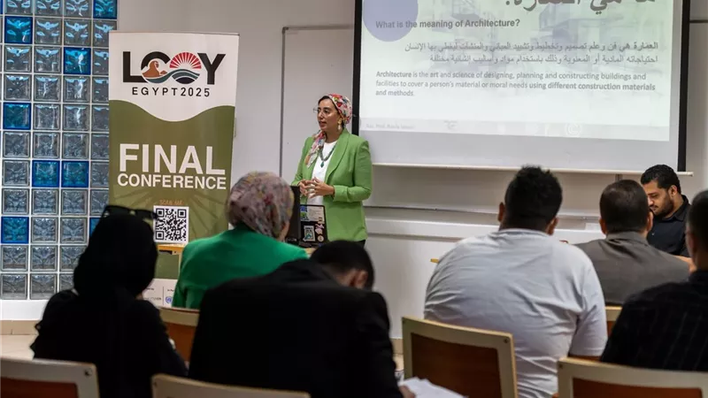 جامعة حلوان تشارك في المؤتمر الختامي لتغير المناخ بجامعة النيل