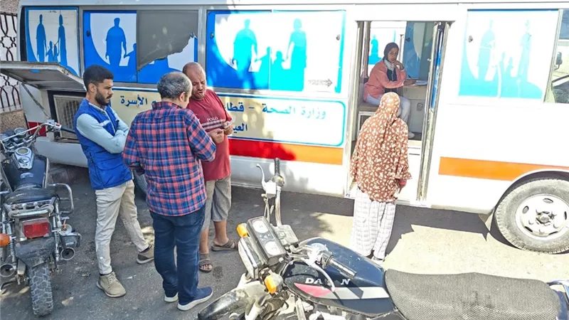  10 الآف مواطن سوهاجي شملتهم  خدمات المبادرات الصحية الرئاسية خلال أسبوع