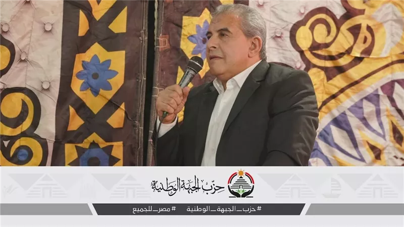طاهر أبو زيد: حزب الجبهة الوطنية يساند كل مرشح قادر على خدمة البلد