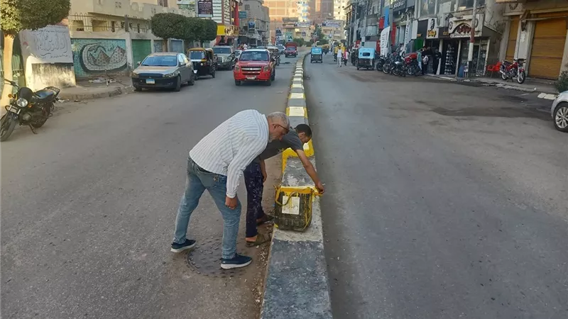 استمرار الحملات التموينية على المحال التجارية والمخابز في كفر الشيخ