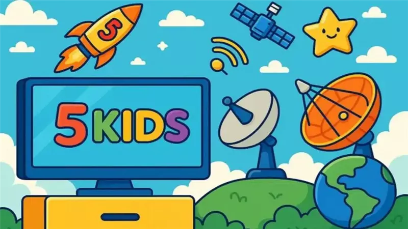 ممتعة وآمنة وعائلية.. تردد قناة 5 kids الجديد على نايل سات وعرب سات 2025