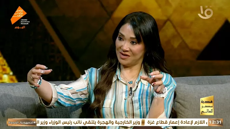 كانان: الحضارة المصرية بتهوس وتصميم دعوة حفل افتتاح المتحف المصري الكبير روعة|فيديو