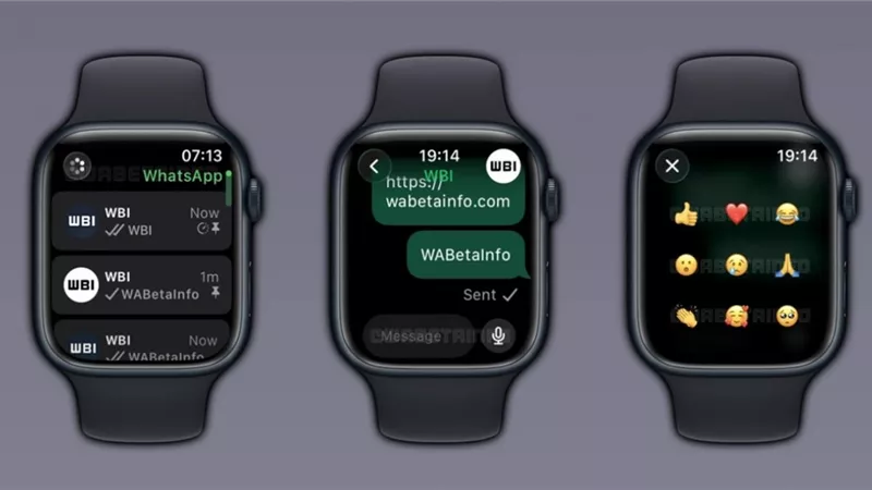  واتساب يختبر تطبيقًا لساعة Apple Watch لاستخدام أكثر مرونة
