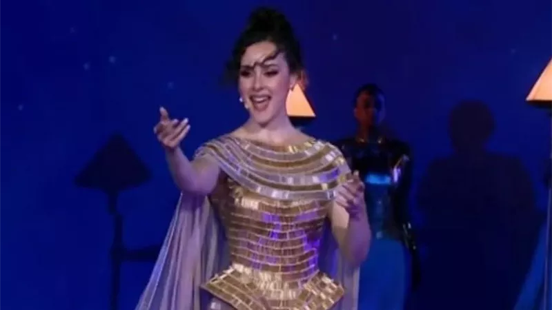 من المتحف الكبير.. شيرين أحمد طارق ترند مصر القادم 
