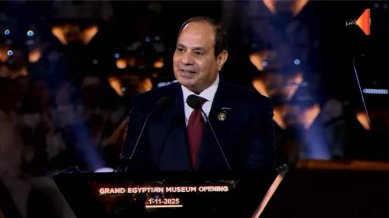 الرئيس: المتحف الكبير شهادة حية على عبقرية الإنسان المصري ليس مجرد مكان لحفظ الآثار| فيديو