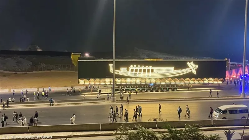 مراكب الشمس تبحر من جديد في قلب افتتاح المتحف المصري الكبير