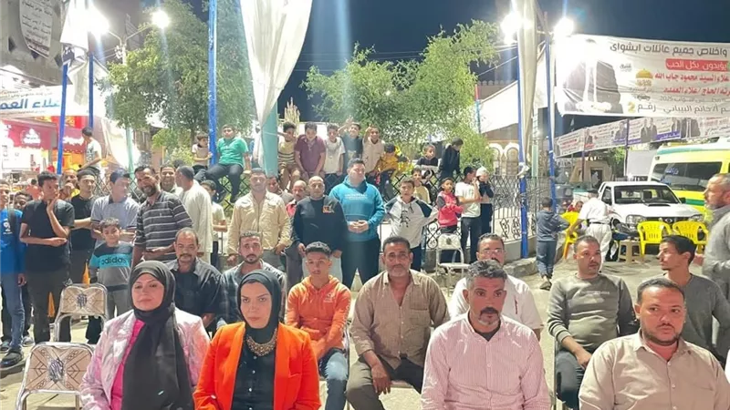 جميع الفئات العمرية بالفيوم حاضرة في احتفال افتتاح المتحف الكبير