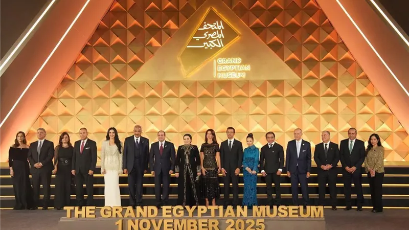 مشاهد لا تنسى من افتتاح المتحف المصري الكبير.. احتفال عالمي بحضارتنا