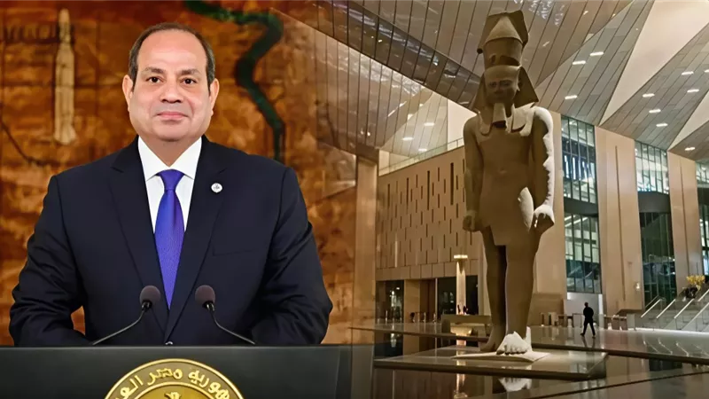 رئيس جامعة المنيا يهنئ الرئيس السيسي بمناسبة افتتاح المتحف المصري الكبير