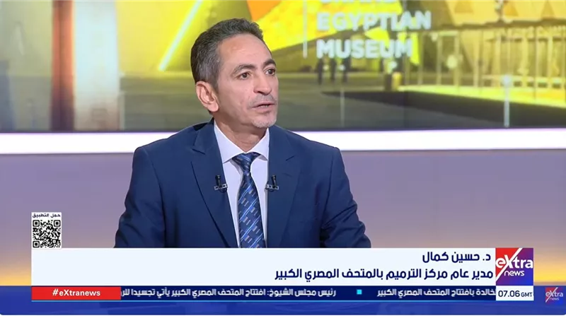 مدير مركز ترميم الآثار: عملنا على عشرات الآلاف من القطع لعرضها بالمتحف الكبير 