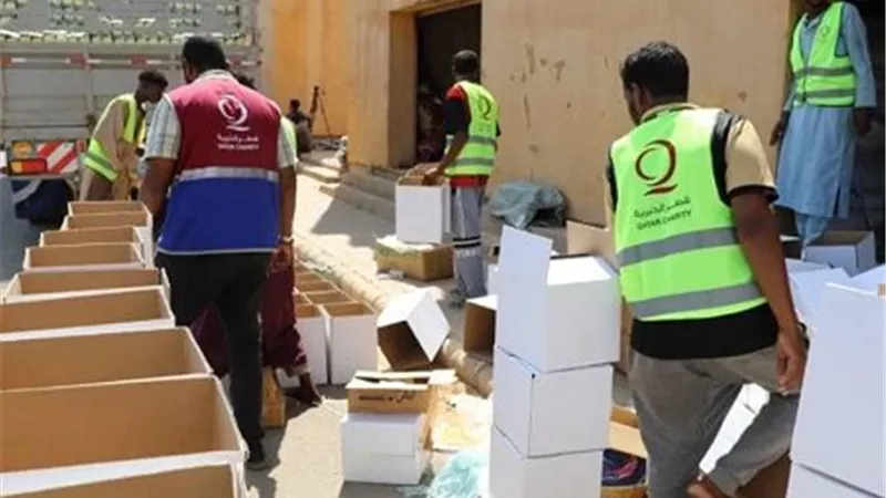 قطر تعلن إرسال مساعدات إغاثية وإنسانية لتخفيف معاناة النازحين في السودان