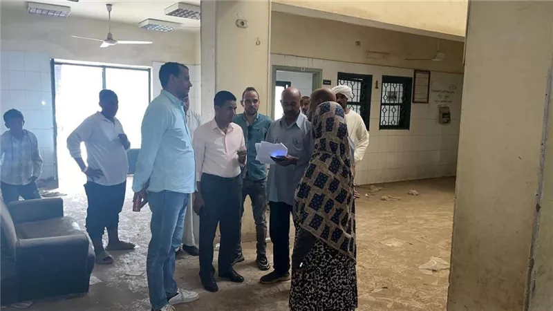 متابعة ميدانية لوكيل صحة الأقصر لترميم ورفع كفاءة وحدة الصعايدة 