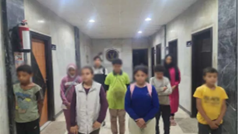 سقوط عصابة استغلال الأطفال في أعمال التسول بنطاق محافظتي القاهرة والجيزة 