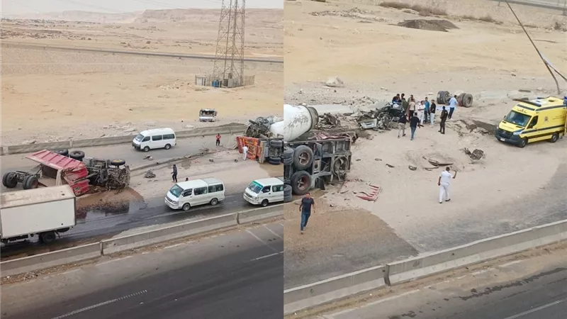 رعب منتصف الطريق.. شهود عيان يروون لـ«إيجبتك» تفاصيل حادث الأوتوستراد