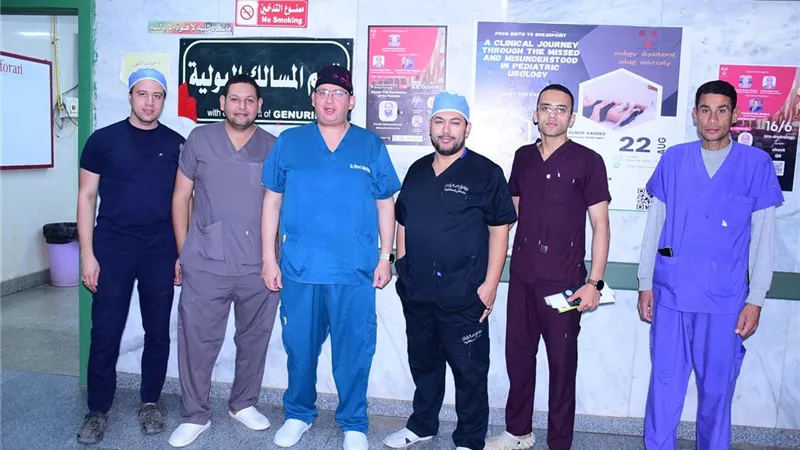 استئصال بروستاتا 170 جراما في مستشفى سوهاج الجامعي