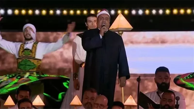 المنشد إيهاب يونس: حفل المتحف الكبير يوثق لحظة خالدة في تاريخ مصر| فيديو