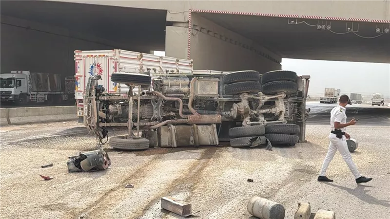 خاص|التحريات تكشف سبب وقوع حادث نفق الأتوستراد.. سيارة تريلا فرمت الكل
