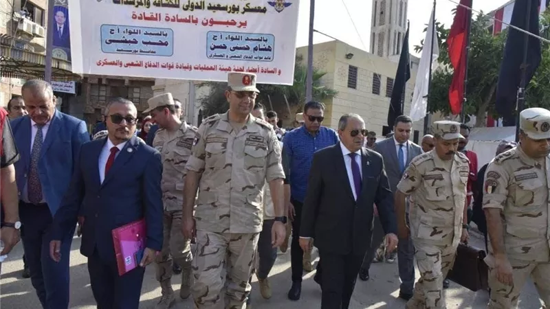 الشئون الصحية ببورسعيد تشارك في فعاليات التدريب العملي المشترك “صقر 155”