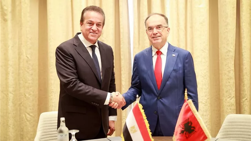  رئيس ألبانيا: التعاون مع مصر في مجال الصحة يمثل قيمة استراتيجية لبلادنا