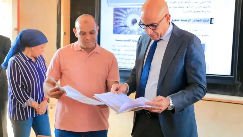 وزير التعليم في جولة مفاجئة بمدارس الدقهلية| صور