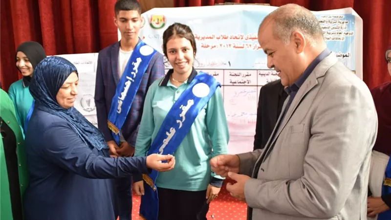 مدير تعليم بورسعيد يشهد مراسم تنصيب المكتب التنفيذي لاتحاد طلاب الثانوي