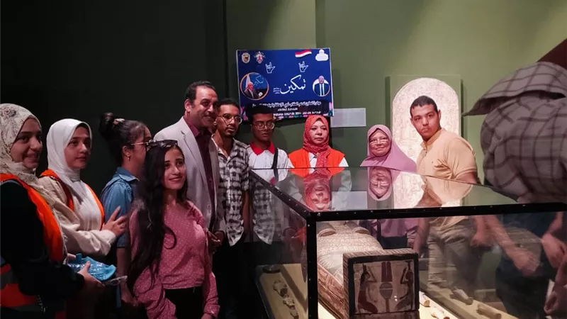 ضمن أنشطة مبادرة تمكين.. جامعة سوهاج تنظم زيارة لمتحف سوهاج القومي