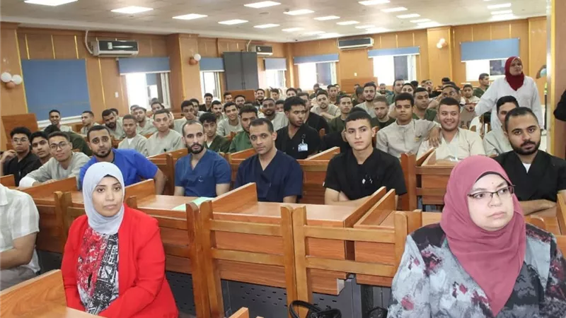 جامعة بني سويف تنظم ندوة بمستشفياتها الجامعية لمناهضة العنف ضد المرأة