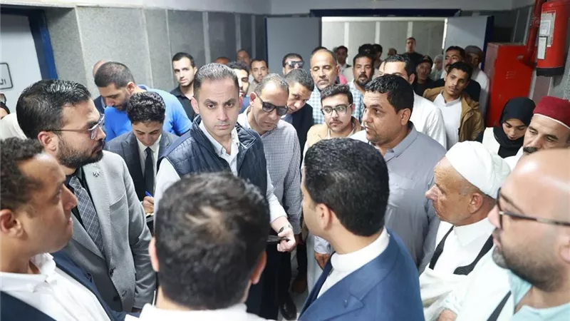 نائب وزير الصحة يطمئن علي جودة الرعاية الصحية بمستشفى الضبعة المركزي 