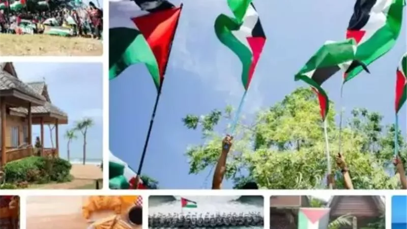 تايلاند: فندق يثير غضب سياح إسرائيليين بعد عرضه أعلامًا فلسطينية 