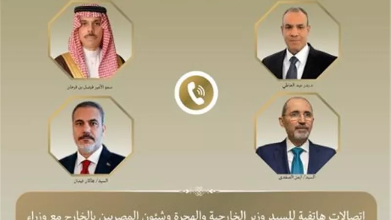  لبحث التطورات الإقليمية.. اتصالات لوزير الخارجية مع نظرائه في السعودية والأردن وتركيا