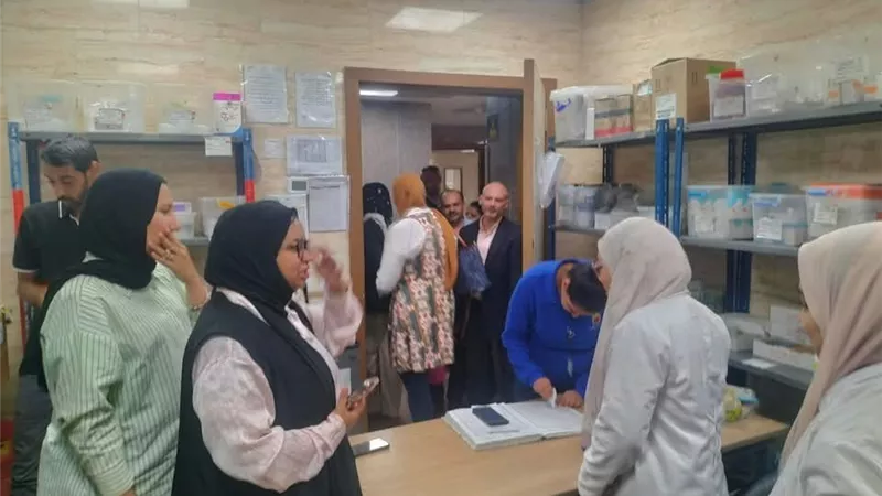 فريق الإشراف بالرعاية الصحية يتابع انتظام العمل بمستشفى إيزيس التخصصي بالأقصر