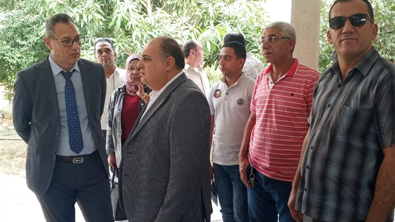 خالد اللبان يتفقد قصر ثقافة العاشر من رمضان ويوجه بخطة تطوير شاملة للموقع