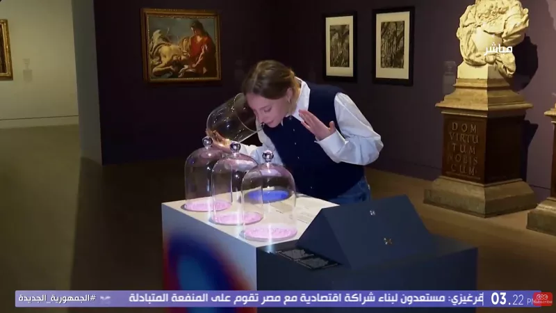 «تشم رائحة التاريخ».. متحف ألماني يطلق معرضا فنيا فريدا من نوعه|فيديو