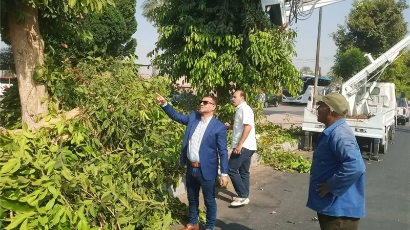 حملات مكثفة لتحسين مستوى خدمات منظومة النظافة العامة بالبياضية في الأقصر