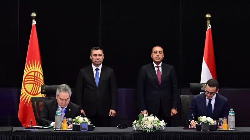 تفاصيل اتفاقيات تعزيز التعاون بين مصر وقيرغيزستان