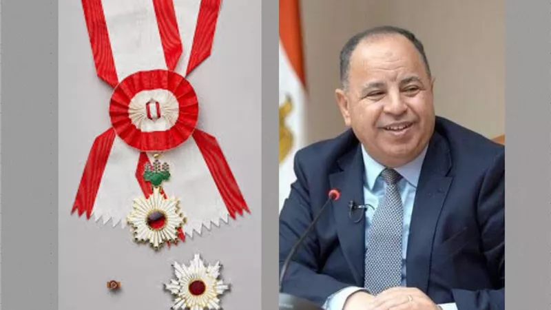 رئيس جامعة القاهرة يهنئ الدكتور محمد معيط بحصوله على وسام الياباني رفيع