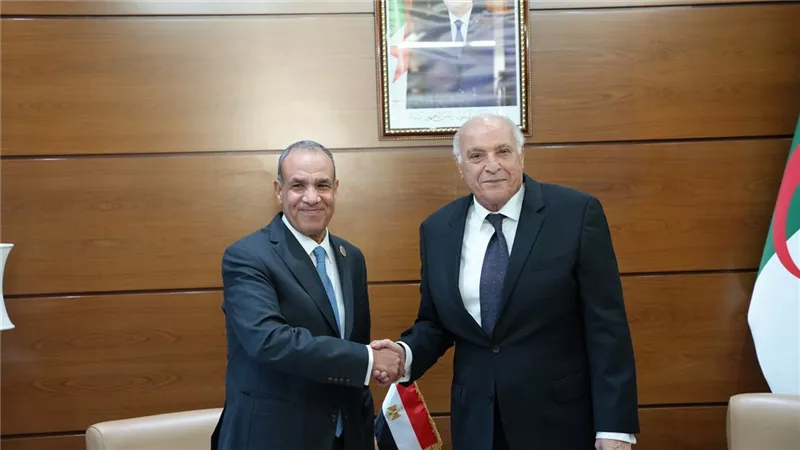 وزير الخارجية يبحث مع نظيره الجزائري تطورات الأزمة الليبية
