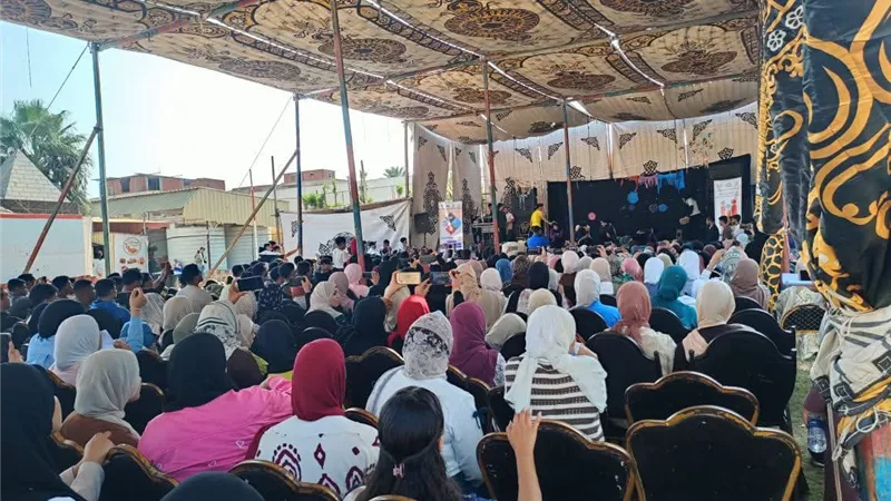 تنفيذ أنشطة أندية السكان بمعهد العلوم الإدارية بجناكليس بأبو المطامير| صور
