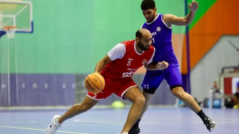 الأهلي يهزم المصرية للاتصالات في ذهاب ربع نهائي دوري المرتبط للسلة