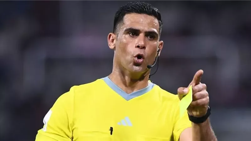 محمد معروف حكما لمباراة الجزائر والكونغو الديمقراطية في كأس أمم إفريقيا