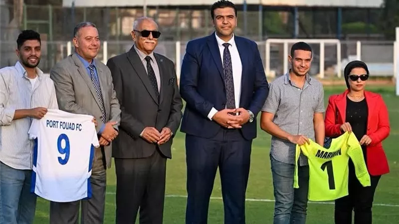 مدير الشباب والرياضة ببورسعيد يهنئ نادي بورفؤاد بالتأهل لدور الـ32 من كأس مصر