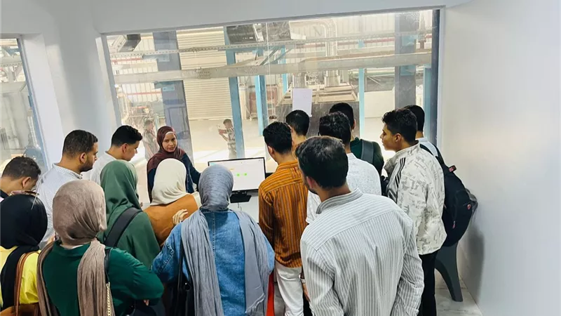 زيارات علمية ميدانية لطلاب جامعة الدلتا التكنولوجية بالمنطقة الصناعية بقويسنا